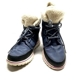Sorel Cozy Carnival Women’s Size 8.5 Snow Winter Boots Blue NL2297-478 :O